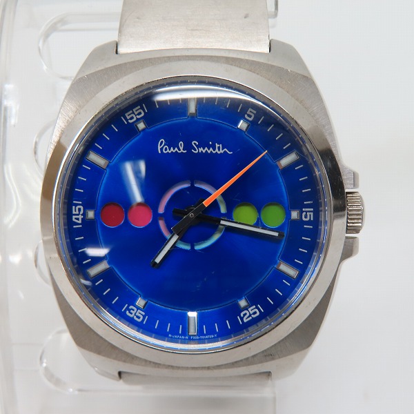 実際に弊社で買取させて頂いたPaulSmith/ポールスミス ファイブアイズ クオーツ腕時計 F335-T010482【動作未確認】
