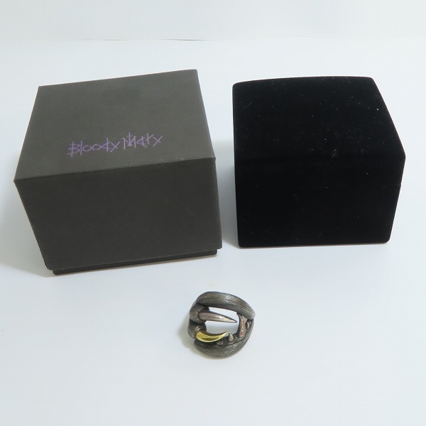 実際に弊社で買取させて頂いたBloody Mary/ブラッディマリー 2014 Xmas/クリスマス限定 Setah/セタ リング/20.5-23号の画像 9枚目