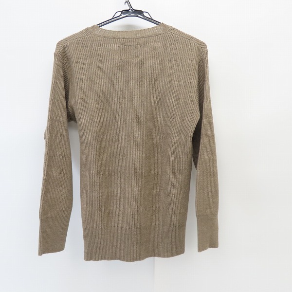 実際に弊社で買取させて頂いたBLACKTOP MOTORCYCLE/ブラックモーターサイクル スカル ニット カットソー BT10FW-K01 /Sの画像 1枚目