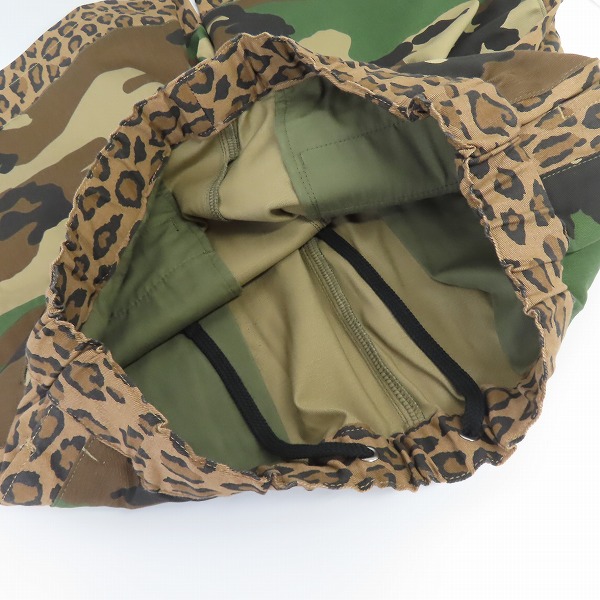 実際に弊社で買取させて頂いたuniform experiment/ユニフォームエクスペリメント サイドパネルイージーショーツ カモフラ柄 UE-160080/2の画像 4枚目