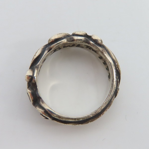 実際に弊社で買取させて頂いたBILL WALL LEATHER/BWL/ビルウォールレザー 99ウェーブリング R205 11.5-12号の画像 5枚目