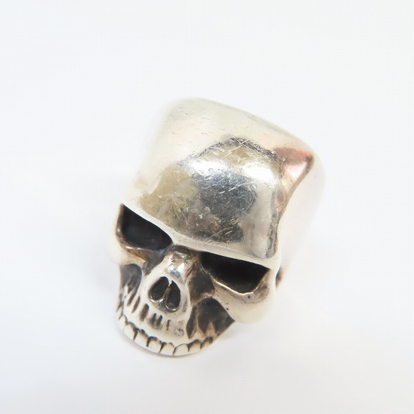 実際に弊社で買取させて頂いたCRAZY PIG/クレイジーピッグ 限定スカル リング/17.5-19.5号