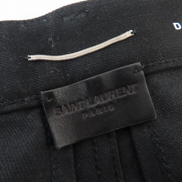 実際に弊社で買取させて頂いた【JPタグ】SAINT LAURENT PARIS/サンローランパリ 15SS  スキニー デニムパンツ 377883 Y869H/27の画像 2枚目