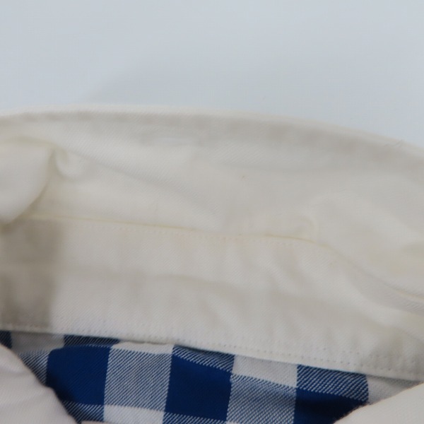 実際に弊社で買取させて頂いた【未使用】BROOKS BROTHERS Red Fleece/ブルックスブラザーズレッドフリース クレイジーパターン柄切替 シャツ/Sの画像 4枚目