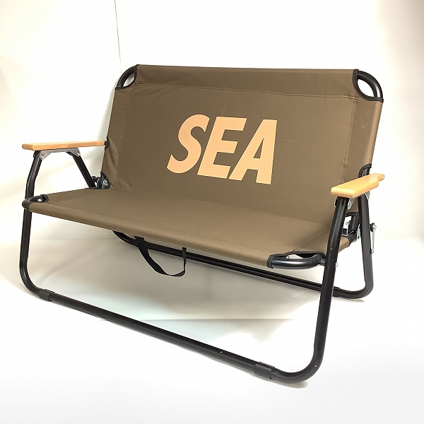 実際に弊社で買取させて頂いたWIND AND SEA/ウィンダンシー SEA FOLDING CHAIR 2S BROWN WDS-AC-154 折りたたみ チェア 椅子