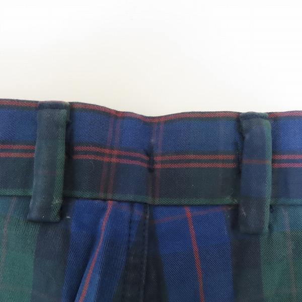 実際に弊社で買取させて頂いたBROOKS BROTHERS/ブルックスブラザーズ チェック柄 パンツ USA-W31L32の画像 7枚目