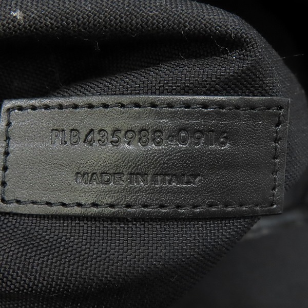 実際に弊社で買取させて頂いたSAINT LAURENT PARIS/サンローランパリ ダイナソー/恐竜 バックパック/リュックサック 435988の画像 5枚目