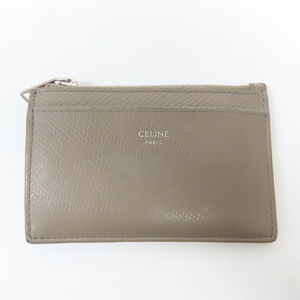 実際に弊社で買取させて頂いたCELINE/セリーヌ コンパクト レザー ジップドカードホルダー/コインケース