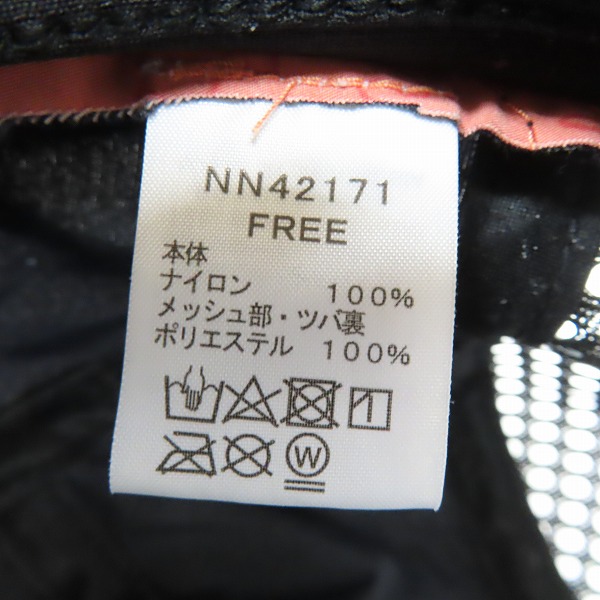 実際に弊社で買取させて頂いた【未使用】THE NORTH FACE/ノースフェイス フリーランキャップ NN42171/FREEの画像 5枚目