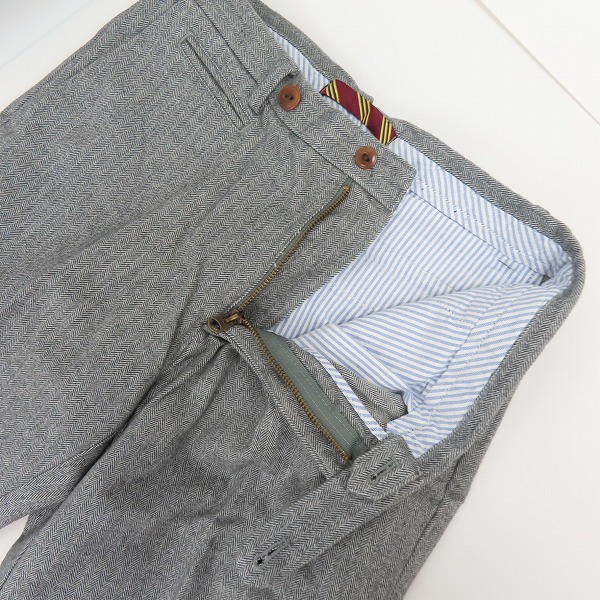 実際に弊社で買取させて頂いたBROOKS BROTHERS/ブルックスブラザーズ グレー パンツ/W32の画像 2枚目
