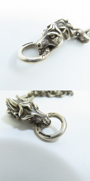 実際に弊社で買取させて頂いたBILL WALL LEATHER/BWL/ビルウォールレザー ホース ブレスレットの画像 6枚目