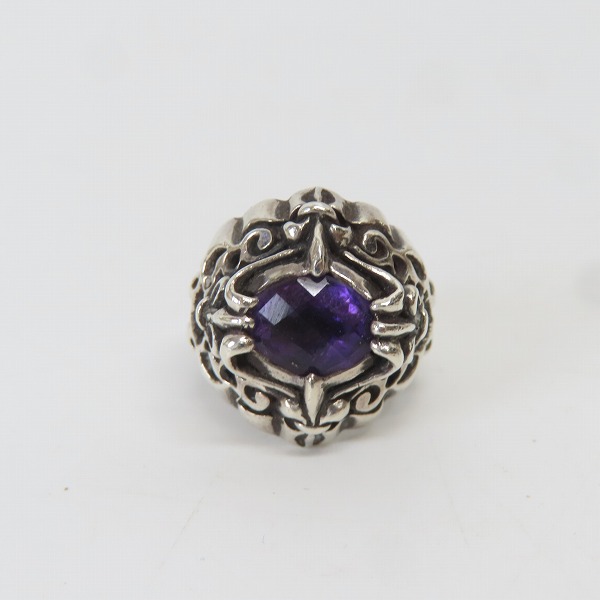 実際に弊社で買取させて頂いたLEATHERS AND TREASURES/レザーズアンドトレジャーズ ストーンリング 6-8.5号の画像 1枚目