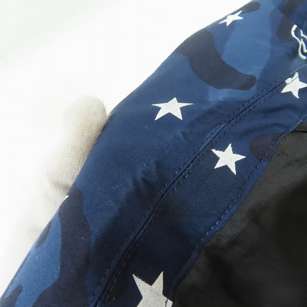 実際に弊社で買取させて頂いたuniform experiment/ユニフォームエクスペリメント STAR PRINT CAMOUFLAGE 3 BUTTON JACKET UE-150134/3の画像 3枚目