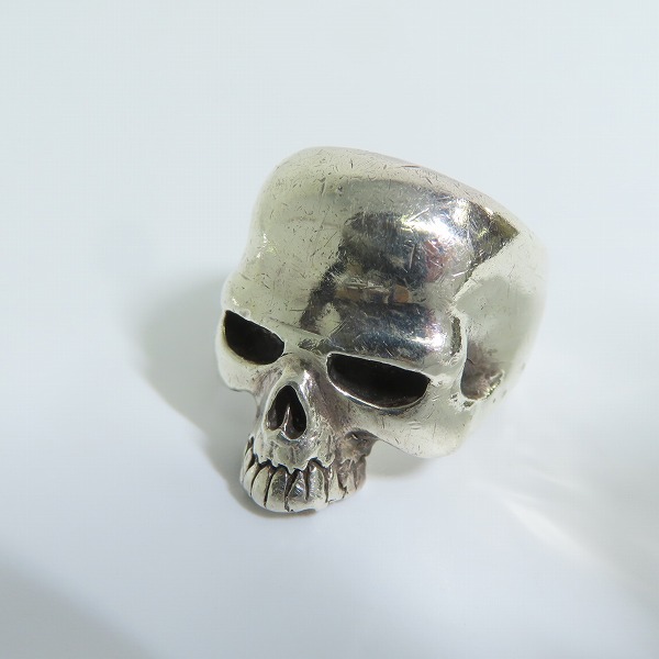 実際に弊社で買取させて頂いたCRAZY PIG/クレイジーピッグ EVIL SKULL エビル スカルリング 15.5-18号