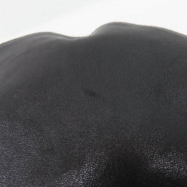 実際に弊社で買取させて頂いた【JPタグ】LOEWE/ロエベ Fisherman/フィッシャーマン アナグラムロゴパッチ レザーバケットハット   の画像 7枚目