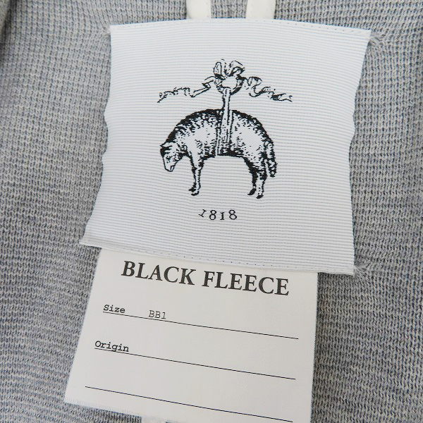 実際に弊社で買取させて頂いたBLACK FLEECE by Brooks Brothers/ブラックフリースバイブルックスブラザーズ パイピング グレー ジャケット/BB1の画像 2枚目