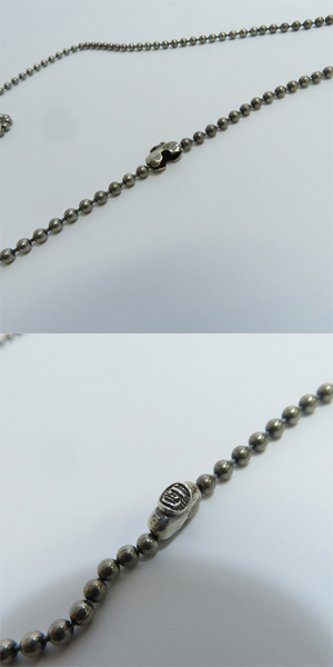 実際に弊社で買取させて頂いた【ギャラ付き】レザーズアンドトレジャーズ IDタグ ミディアム/フェニックス/K18ロープエッジ/スティングレイ ペンダントの画像 5枚目