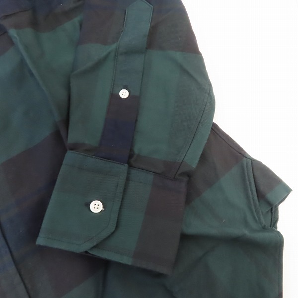 実際に弊社で買取させて頂いた【未使用】BLACK FLEECE by Brooks Brothers/ブラックフリース ブルックスブラザーズ ボーダー ロングスリーブシャツ/BB1の画像 5枚目