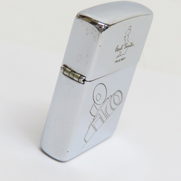 実際に弊社で買取させて頂いたZIPPO/ジッポー ポールスミス TRUE BRIT 1996年製の画像 2枚目