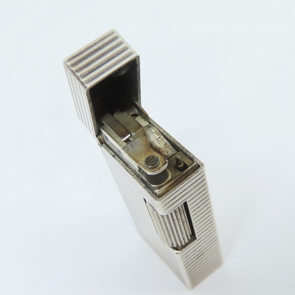 実際に弊社で買取させて頂いたdunhill/ダンヒル ガスライター シルバーの画像 4枚目