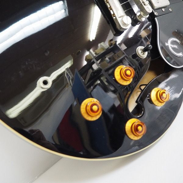 実際に弊社で買取させて頂いた★Epiphone/エピフォン DOT-EB セミアコ ES-335モデル エレキギターの画像 7枚目