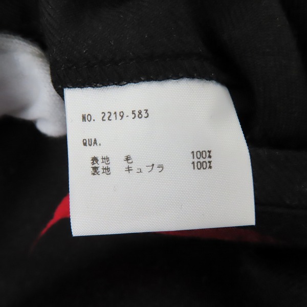 実際に弊社で買取させて頂いたLAD MUSICIAN/ラッドミュージシャン 19AW WOOL GABARDINE INKJET FALLEN LEAVES 2219-583/42の画像 4枚目