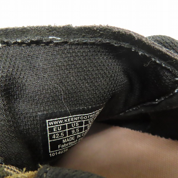 実際に弊社で買取させて頂いたKEEN/キーン JASPER/ジャスパー スニーカー 1014036/27.5の画像 6枚目