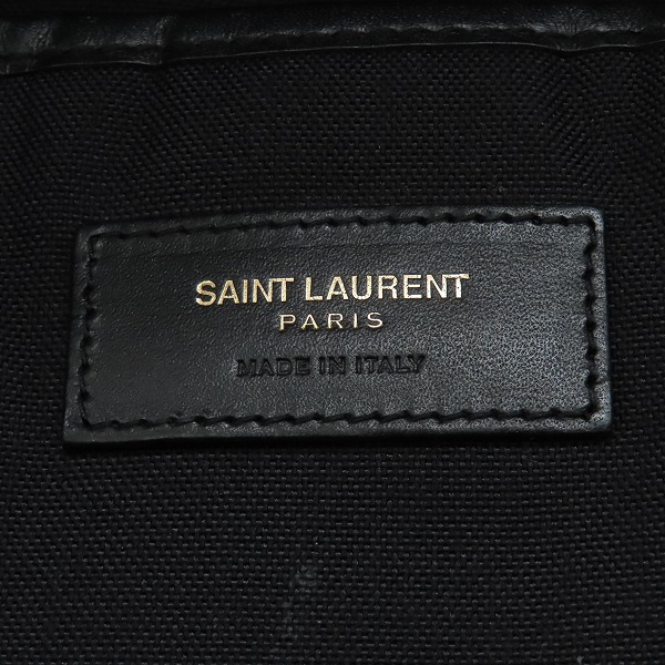 実際に弊社で買取させて頂いたSAINT LAURENT PARIS/サンローランパリ ダイナソー/恐竜 バックパック/リュックサック 435988の画像 4枚目