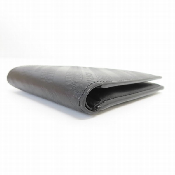 実際に弊社で買取させて頂いたGIVENCHY/ジバンシイ ロゴ型押し レザー二つ折り財布 の画像 2枚目