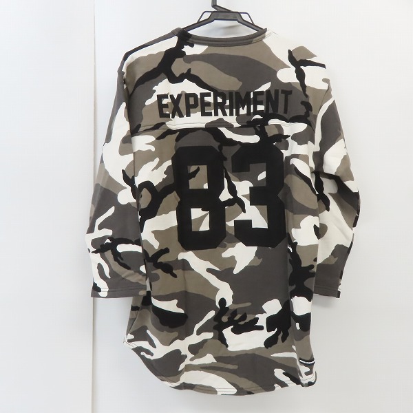 実際に弊社で買取させて頂いたuniform experiment/ユニフォームエクスペリメント フットボールシャツ UE-170021/3の画像 1枚目