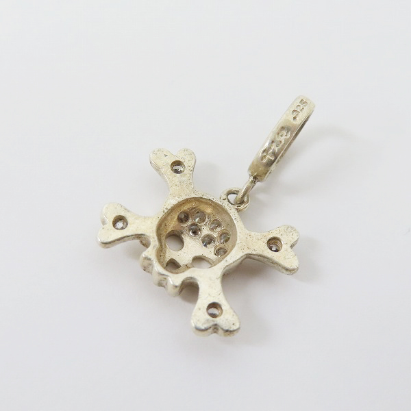 実際に弊社で買取させて頂いたLoree Rodkin/ローリーロドキン スモール フラット パヴェ スカル ペンダントの画像 1枚目