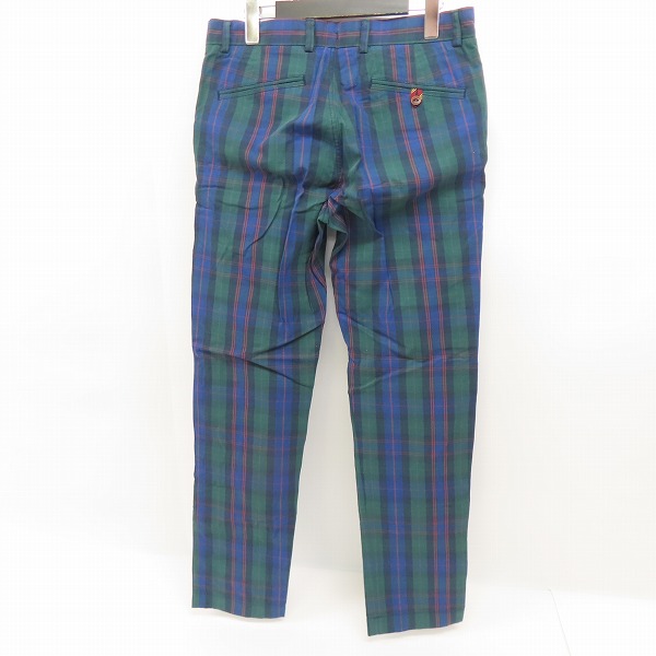実際に弊社で買取させて頂いたBROOKS BROTHERS/ブルックスブラザーズ チェック柄 パンツ USA-W31L32の画像 1枚目