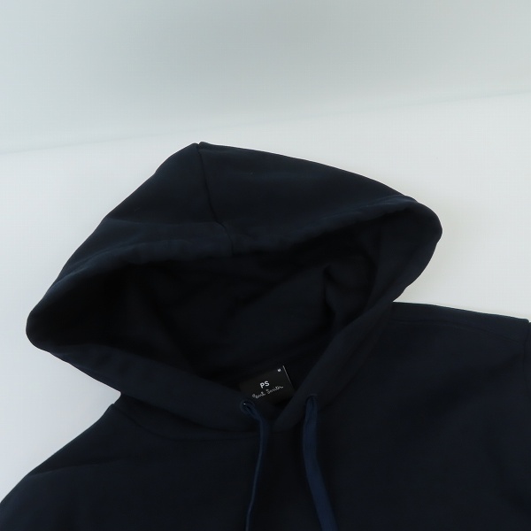 実際に弊社で買取させて頂いたPS Paul Smith/ポールスミス シーズンゼブラ 刺繍入り パーカー 122512/Mの画像 4枚目