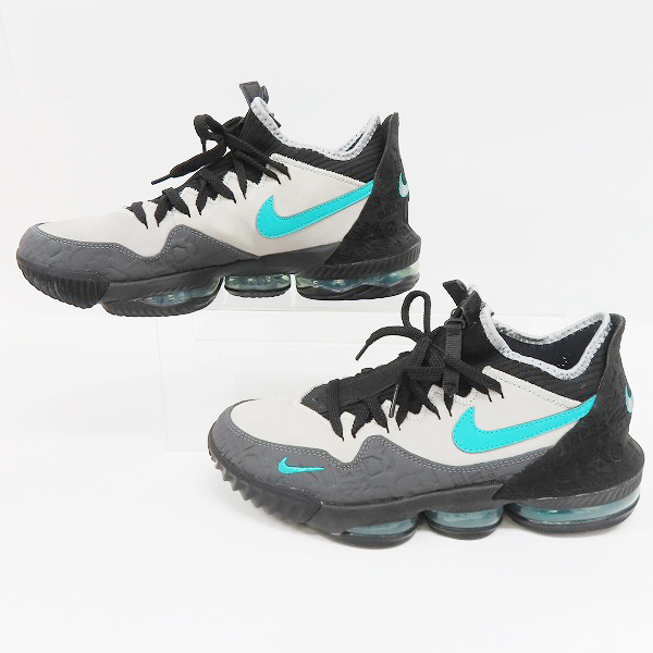 実際に弊社で買取させて頂いたNIKE×atmos/ナイキ×アトモス LEBRON XVI LOW AC EP 16 CLEAR JADE レブロン16 CI3358-003/26.5の画像 3枚目