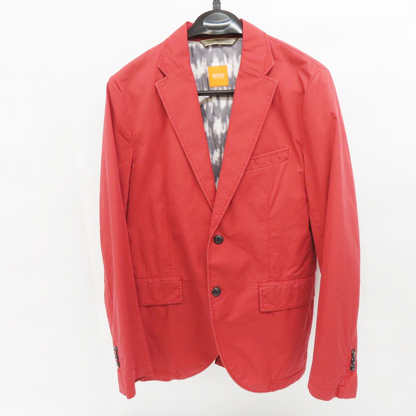 実際に弊社で買取させて頂いたHUGO BOSS/ヒューゴボス 裏地総柄 テーラードジャケット/48