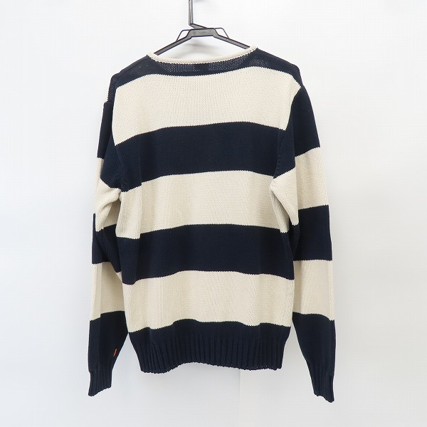 実際に弊社で買取させて頂いたHUGO BOSS/ヒューゴボス ボーダー柄ニット Mの画像 1枚目