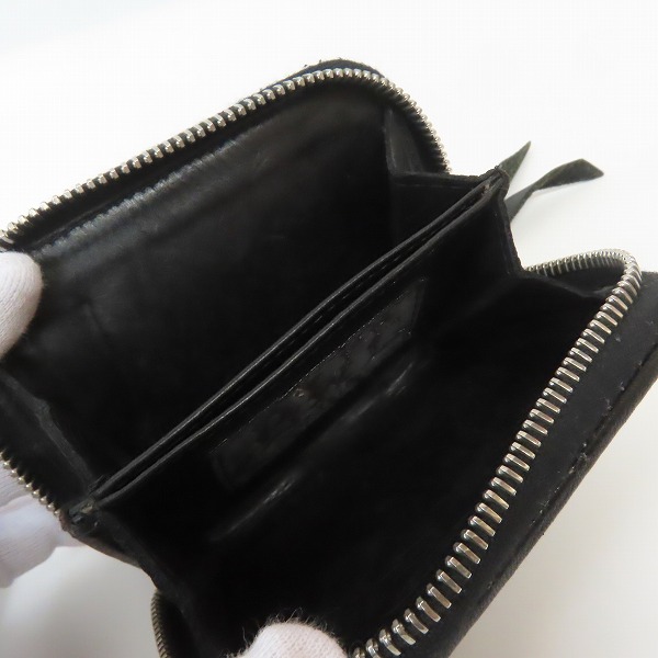 実際に弊社で買取させて頂いたBILL WALL LEATHER/ビルウォールレザー ラウンドジップ コインケース/ウォレットの画像 3枚目