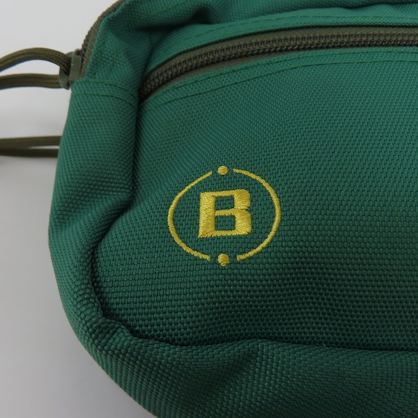 実際に弊社で買取させて頂いたWIND AND SEA×BRIEFING GOLF/ウィンダンシー×ブリーフィング ダブルジップポーチ/グリーンの画像 5枚目