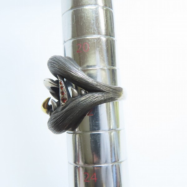 実際に弊社で買取させて頂いたBloody Mary/ブラッディマリー 2014 Xmas/クリスマス限定 Setah/セタ リング/20.5-23号の画像 8枚目