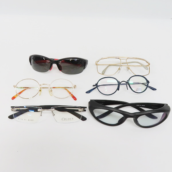 実際に弊社で買取させて頂いた【おまとめ品】バーバリー/タケオキクチ他 メガネ/サングラスの画像 1枚目