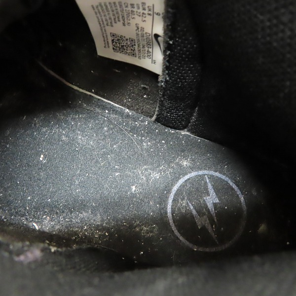 実際に弊社で買取させて頂いたNIKE×FRAGMENT DESIGN/ナイキ×フラグメントデザイン DUNK HI/F ダンク DJ0383-400/27の画像 6枚目