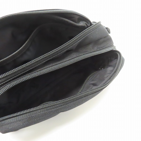 実際に弊社で買取させて頂いたWIND AND SEA×BRIEFING GOLF/ウィンダンシー×ブリーフィング ダブルジップポーチ/ブラックの画像 3枚目