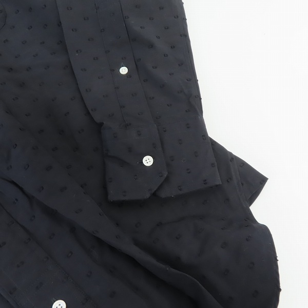実際に弊社で買取させて頂いたBLACK FLEECE by Brooks Brothers/ブラックフリース ブルックスブラザーズ ブラック ボタンダウンシャツ/BB1の画像 5枚目