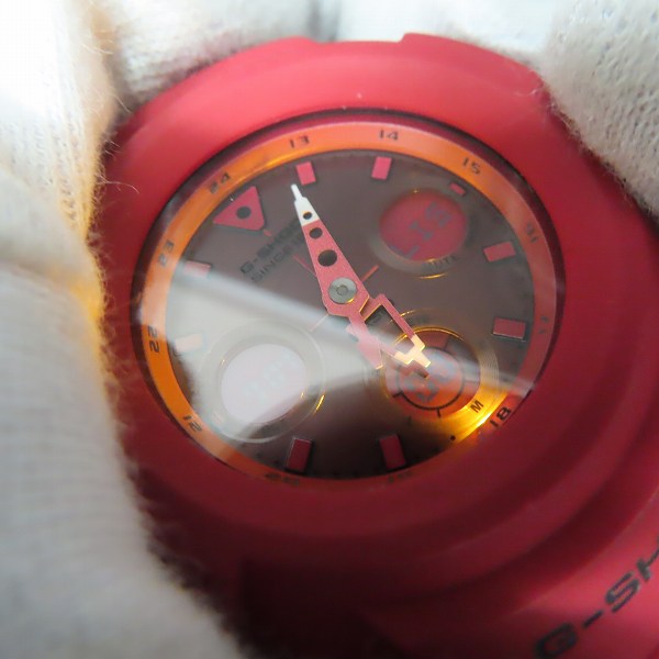 カシオ G-SHOCK 35th AWG-M535C レッド アウト ソーラー G-SHOCKの新作