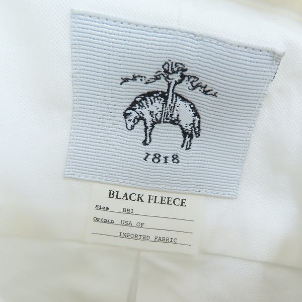 実際に弊社で買取させて頂いた(2)BLACK FLEECE by Brooks Brothers/ブラックフリースバイブルックスブラザーズ 長袖シャツ ホワイト BB1の画像 2枚目