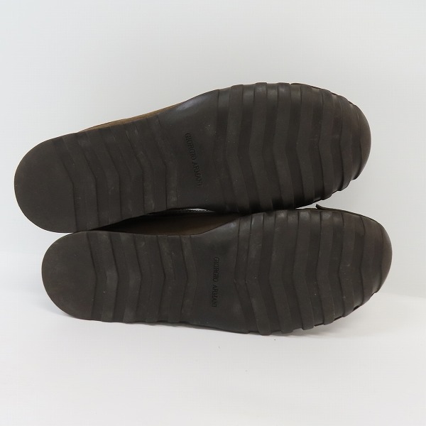 実際に弊社で買取させて頂いたGIORGIO ARMANI/ジョルジオアルマーニ  レースアップシューズ/42の画像 2枚目