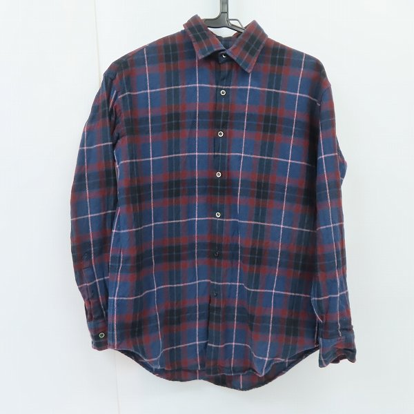 実際に弊社で買取させて頂いたLAD MUSICIAN/ラッドミュージシャン 16AWTWILL TARTAN CHECK STANDARD SHIRTS タータンチェックシャツ/42