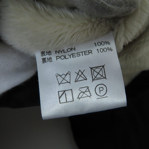 実際に弊社で買取させて頂いたCALEE SUPPLY Co./キャリー 18AW ワッペン付き 裏ボア Nylon Coach Jacket/ナイロン コーチジャケット Mの画像 3枚目