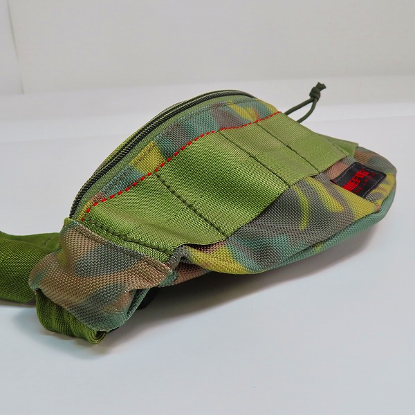 実際に弊社で買取させて頂いたBRIEFING/ブリーフィング カモフラ ウエストポーチ/ボディバッグ TRIPOD BRF071219の画像 2枚目