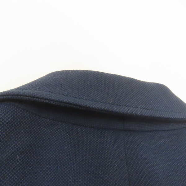 実際に弊社で買取させて頂いたBROOKS BROTHERS/ブルックスブラザーズ 金ボタン ダブル6釦ブレザー 金ボタン ネイビー/Mの画像 7枚目